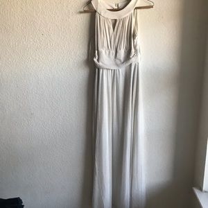 White sparkly dress!